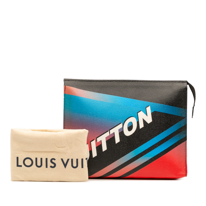 Louis Vuitton Damier Race Toiletry Pochette 26 Multi