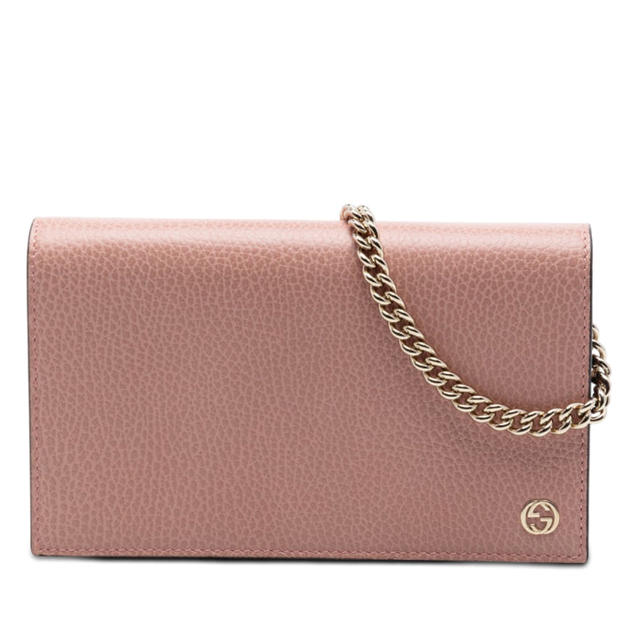 Gucci Cuir Betty Wallet on Chain