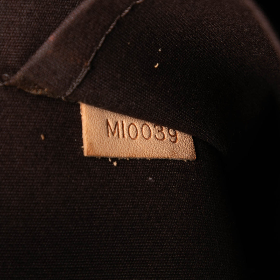 Alma GM Cuir verni Monogram Violet