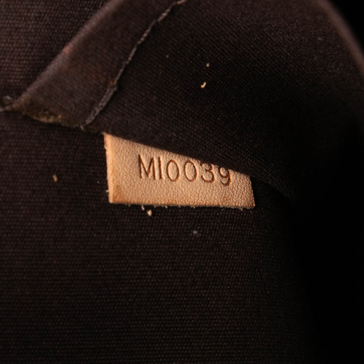 Alma GM Cuir verni Monogram Violet