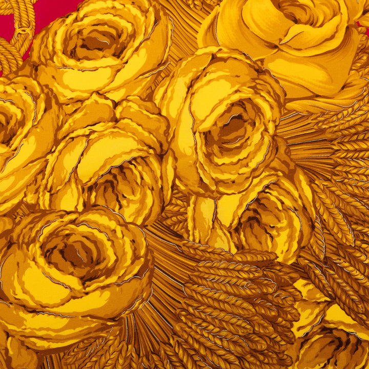Chanel Ornate Print Soie Foulard