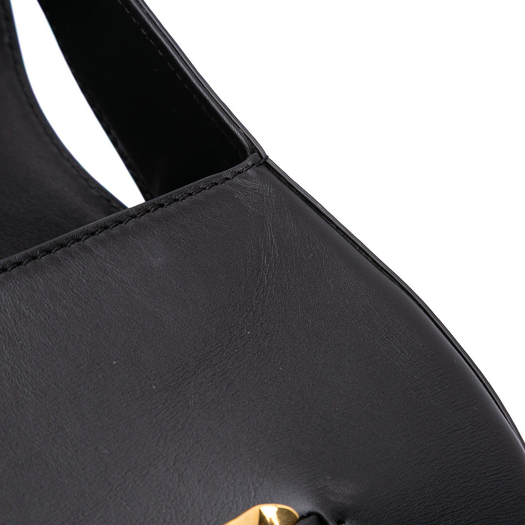 Valentino Medium Cuir Vlogo Chain Sac bandoulière