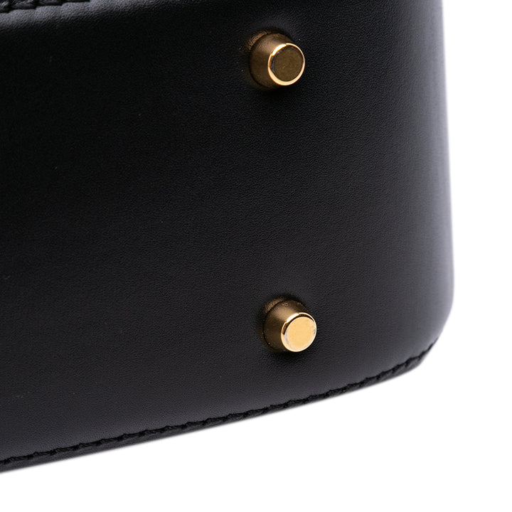 Valentino Medium Cuir Vlogo Chain Sac bandoulière