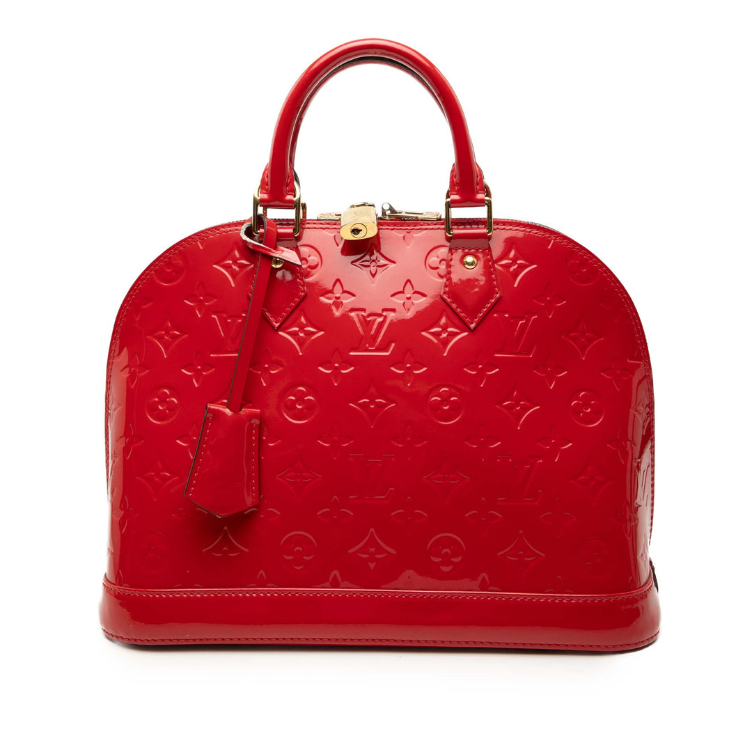 Louis Vuitton Monogram Vernis Alma PM