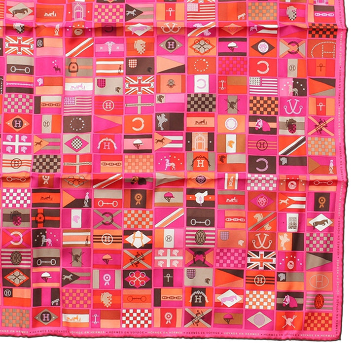 En Voyage Foulard 90 Rose