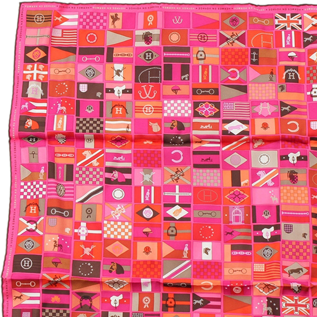 En Voyage Foulard 90 Rose