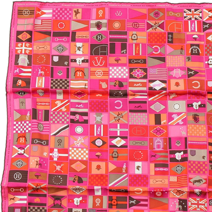 En Voyage Foulard 90 Rose