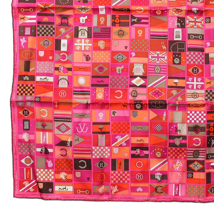 En Voyage Foulard 90 Rose