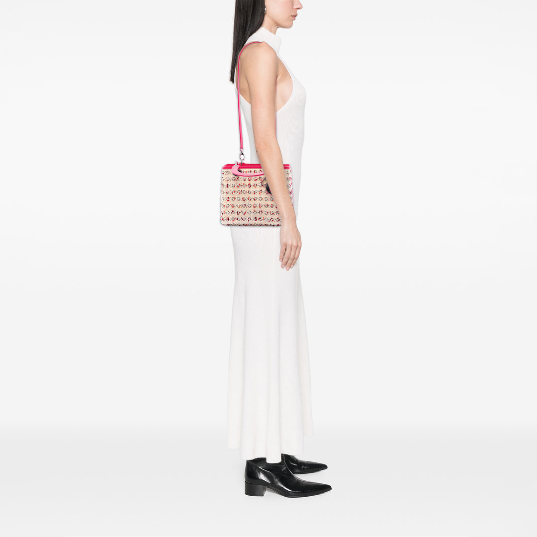 Dior Medium Woven Raffia Lady Dior