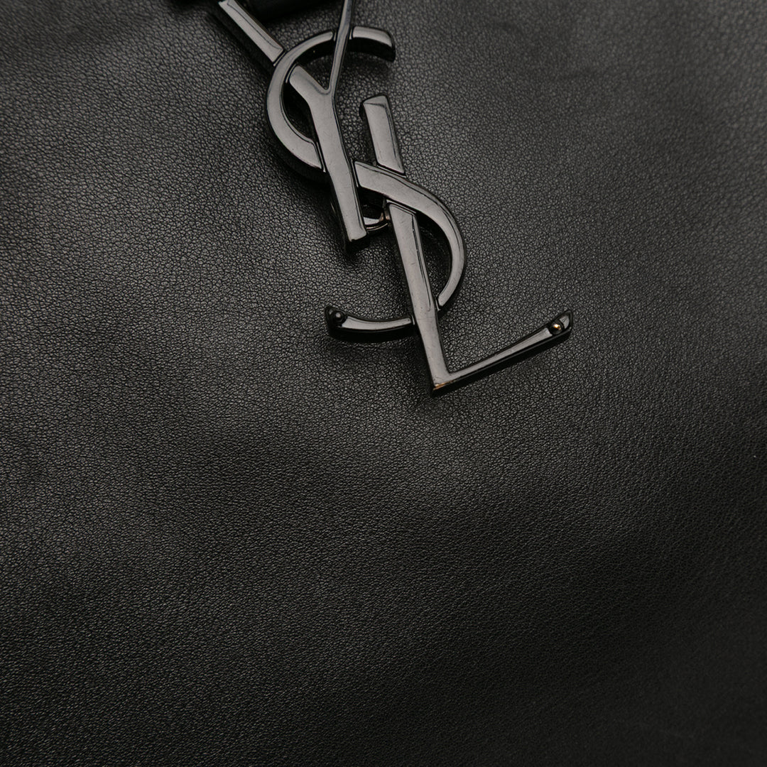 Saint Laurent Small Cuir Monogram Cabas – GABY PARIS Authentique