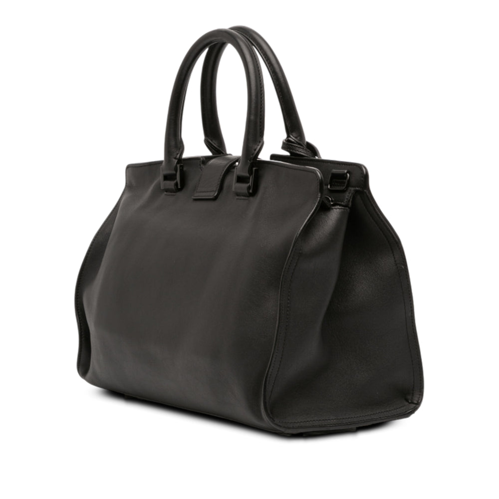 Saint Laurent Small Cuir Monogram Cabas – GABY PARIS Authentique