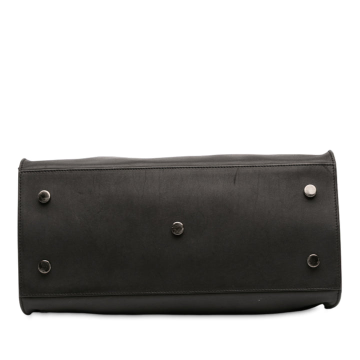 Saint Laurent Small Cuir Monogram Cabas – GABY PARIS Authentique