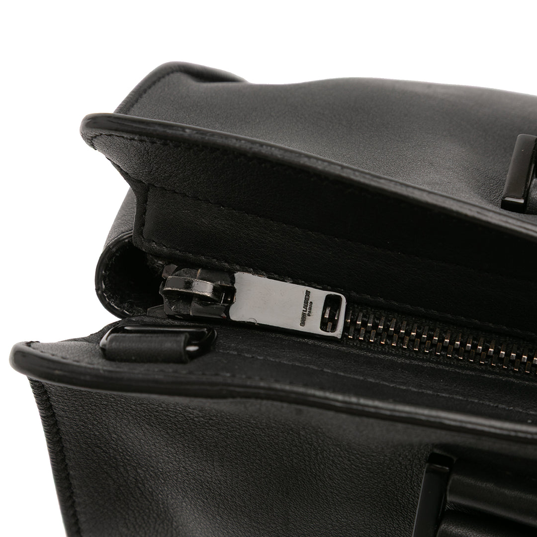 Saint Laurent Small Cuir Monogram Cabas – GABY PARIS Authentique