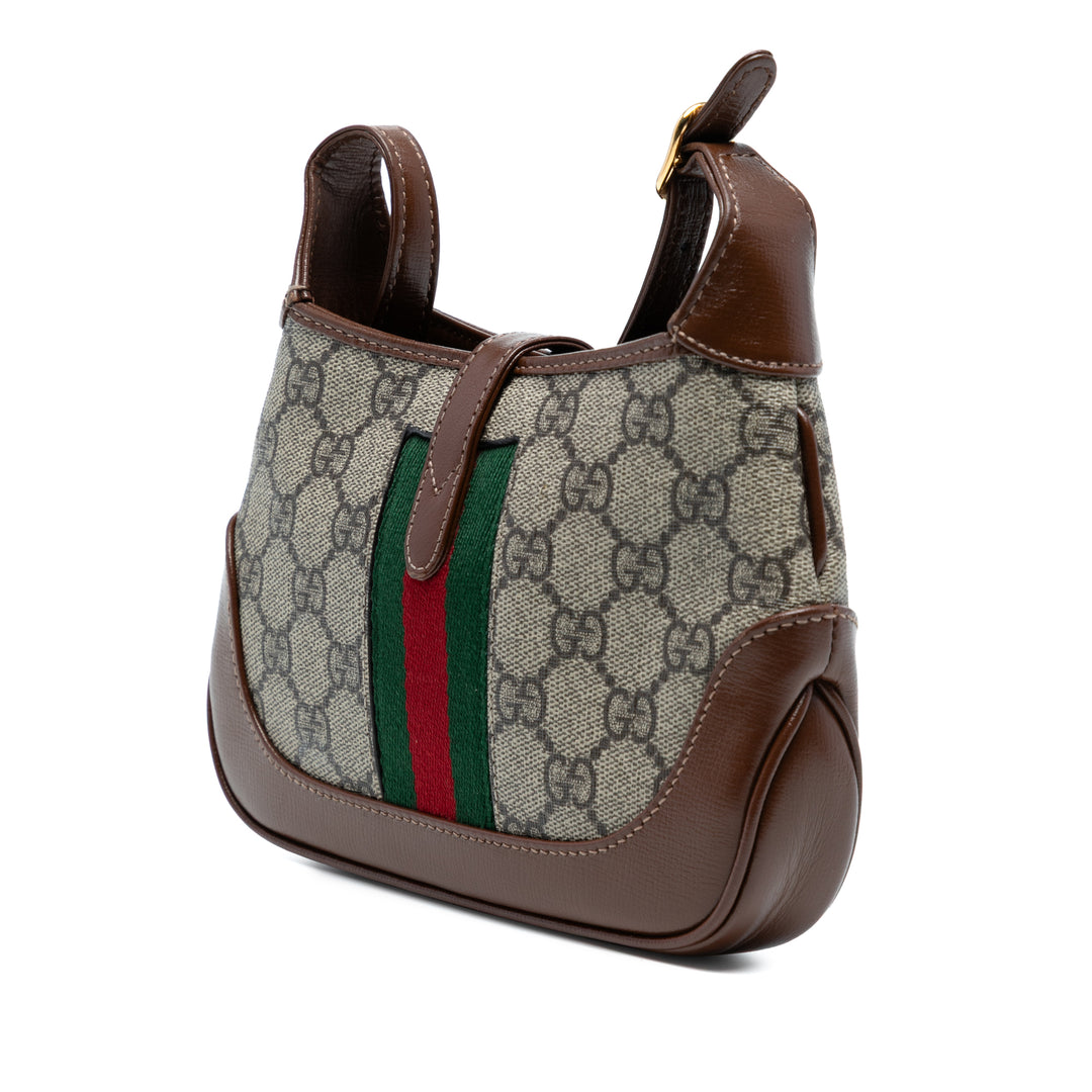 Gucci Mini GG Supreme Web Jackie 1961 Sac porté croisé