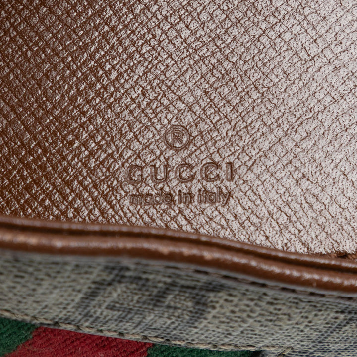 Gucci Mini GG Supreme Web Jackie 1961 Sac porté croisé