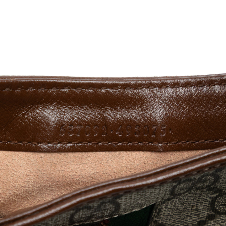 Gucci Mini GG Supreme Web Jackie 1961 Sac porté croisé