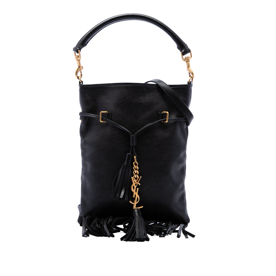 Fringe Plat Sac seau Petit Noir