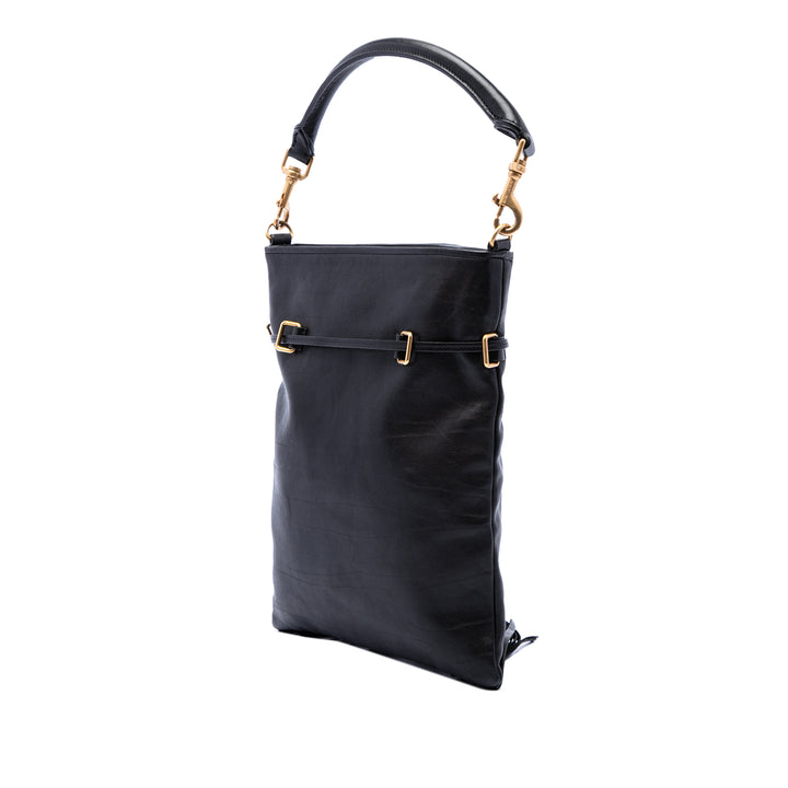 Fringe Plat Sac seau Petit Noir