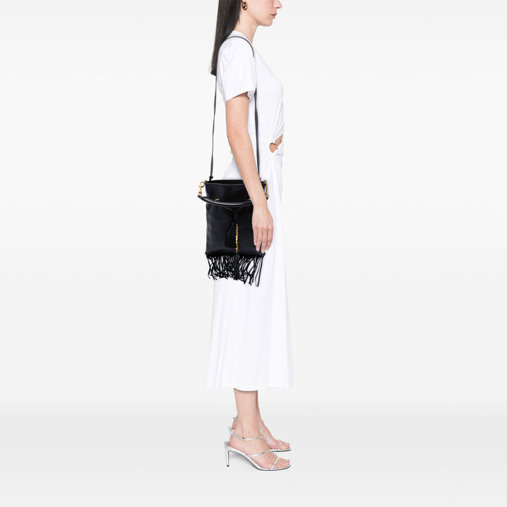 Fringe Plat Sac seau Petit Noir