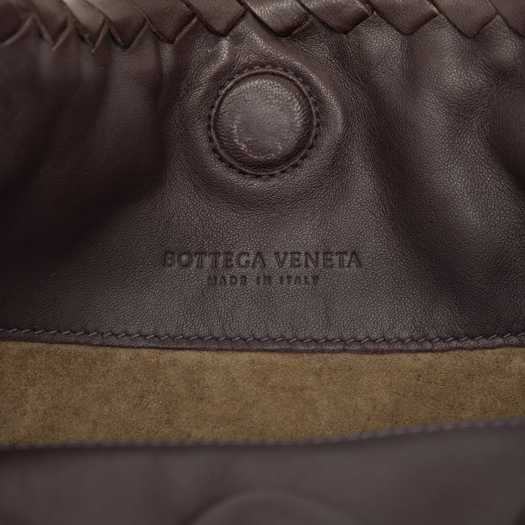 Bottega Veneta Intrecciato Duo Sac nappa Marron – vue 5 – GABY PARIS
