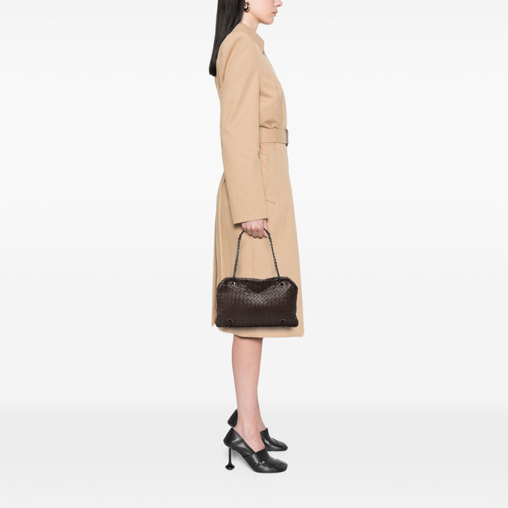 Bottega Veneta Intrecciato Duo Sac nappa Marron – vue 6 – GABY PARIS