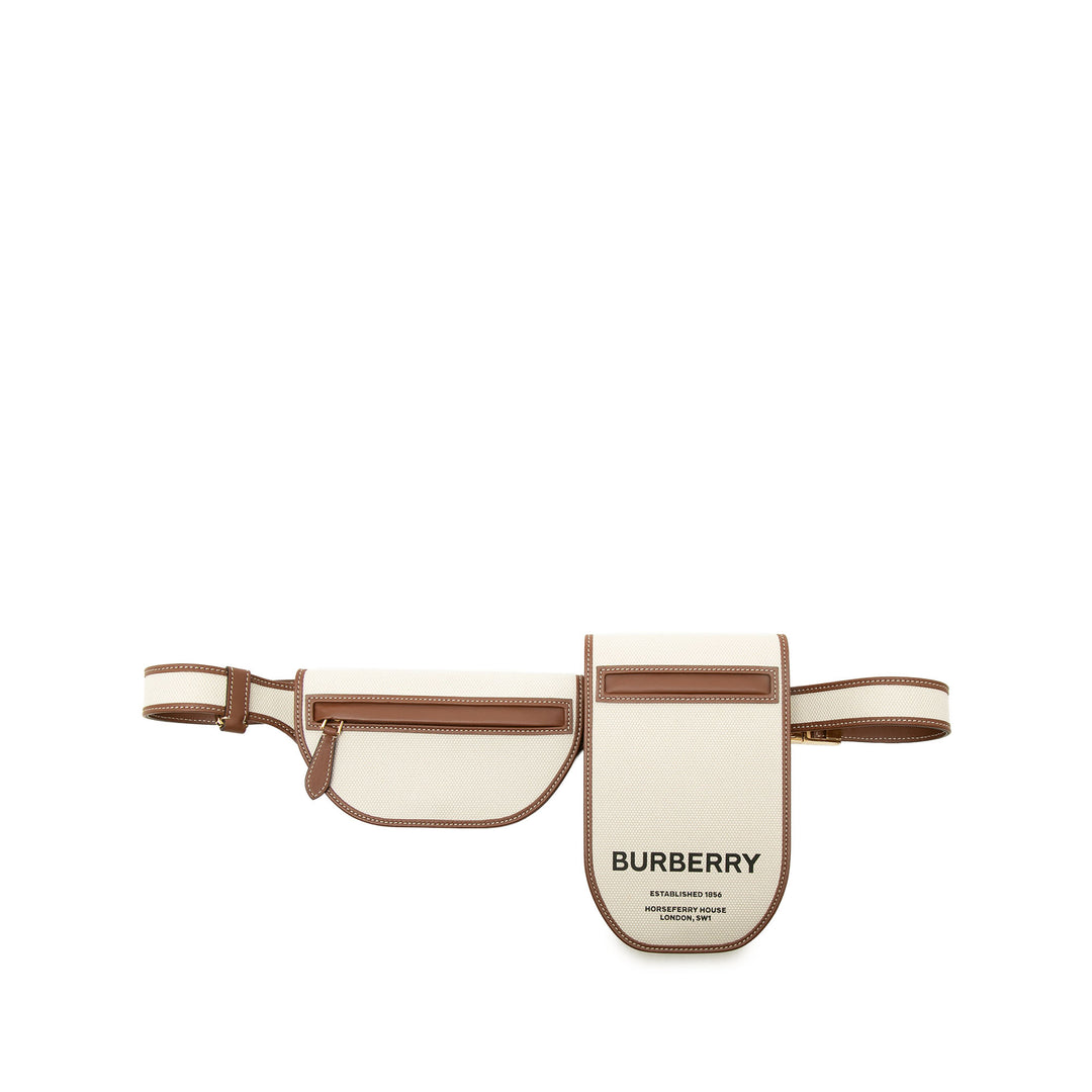 Burberry Ceinture Logo 3 in 1 Olympia Marron – vue principale – GABY PARIS