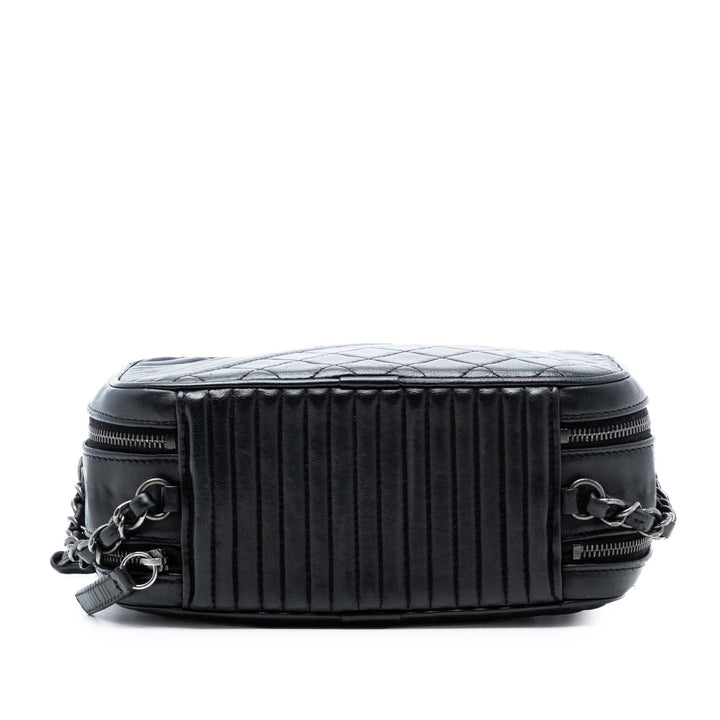 Chanel Mini Matelassé Cuir d’agneau Coco Boy Sac caméra