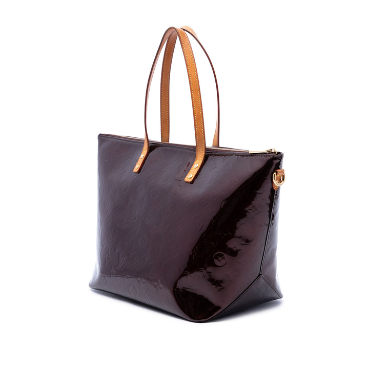 Louis Vuitton Cabas Bellevue Monogram GM Cuir verni Violet – vue 2 – GABY PARIS