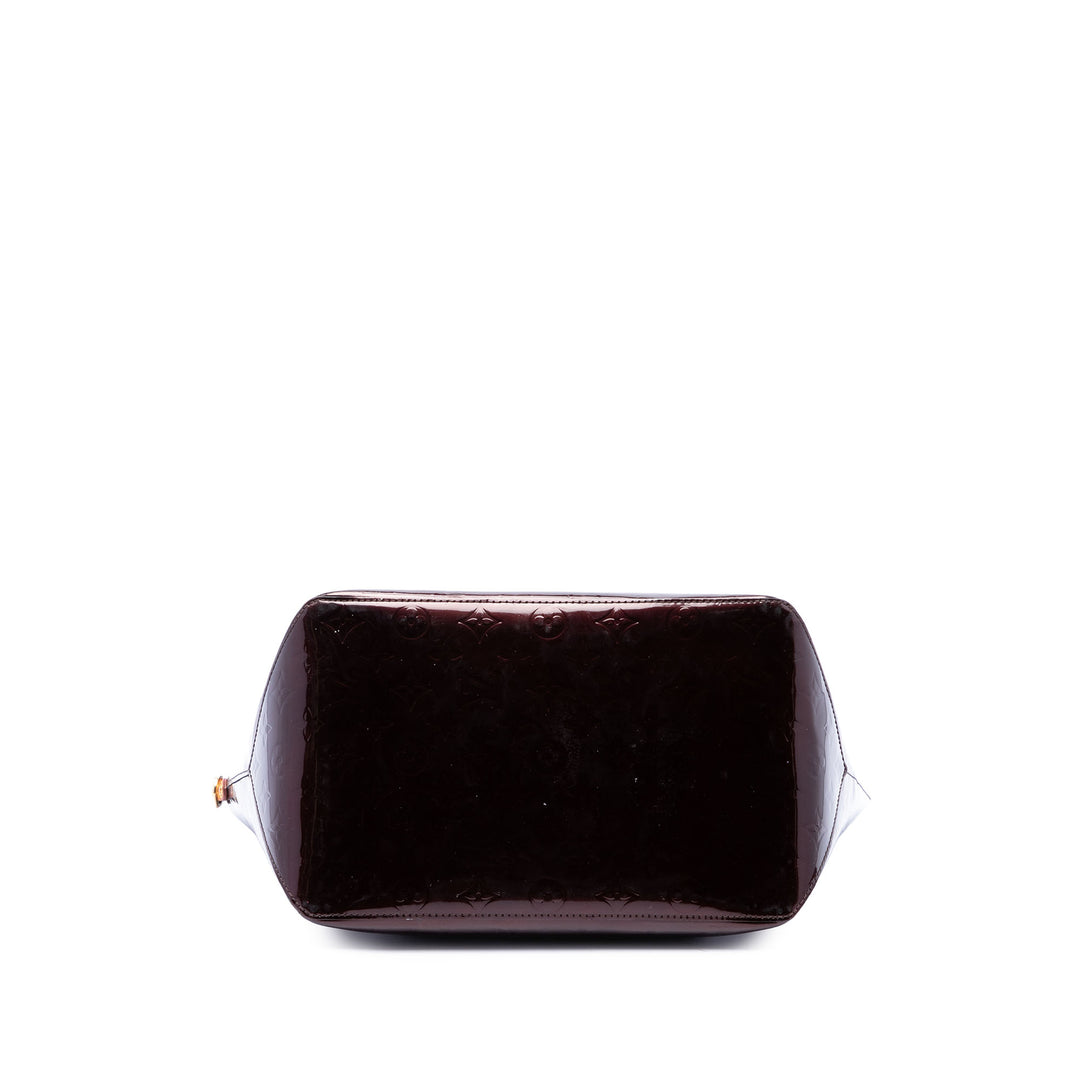 Louis Vuitton Cabas Bellevue Monogram GM Cuir verni Violet – vue 3 – GABY PARIS