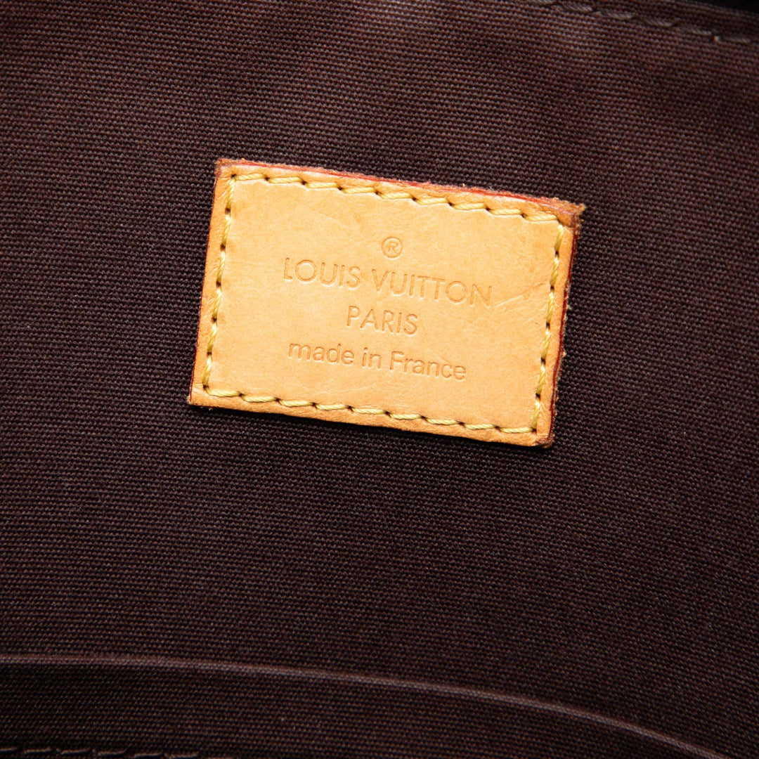 Louis Vuitton Cabas Bellevue Monogram GM Cuir verni Violet – vue 5 – GABY PARIS