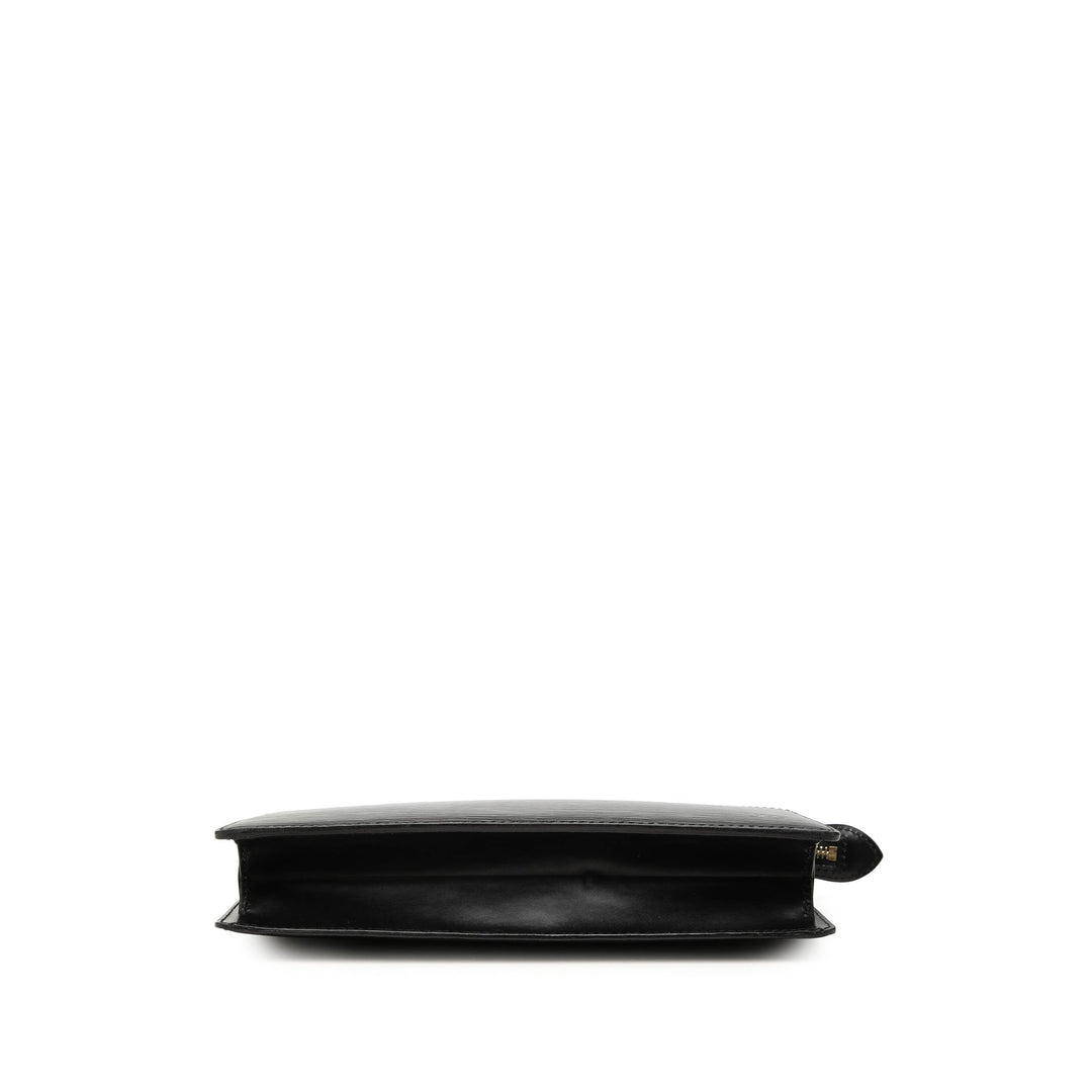 Louis Vuitton Pochette Homme Épi Noir – vue 3 – GABY PARIS