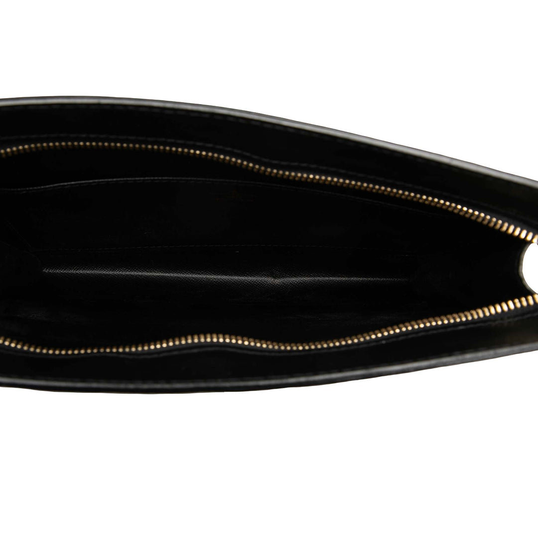 Louis Vuitton Pochette Homme Épi Noir – vue 4 – GABY PARIS