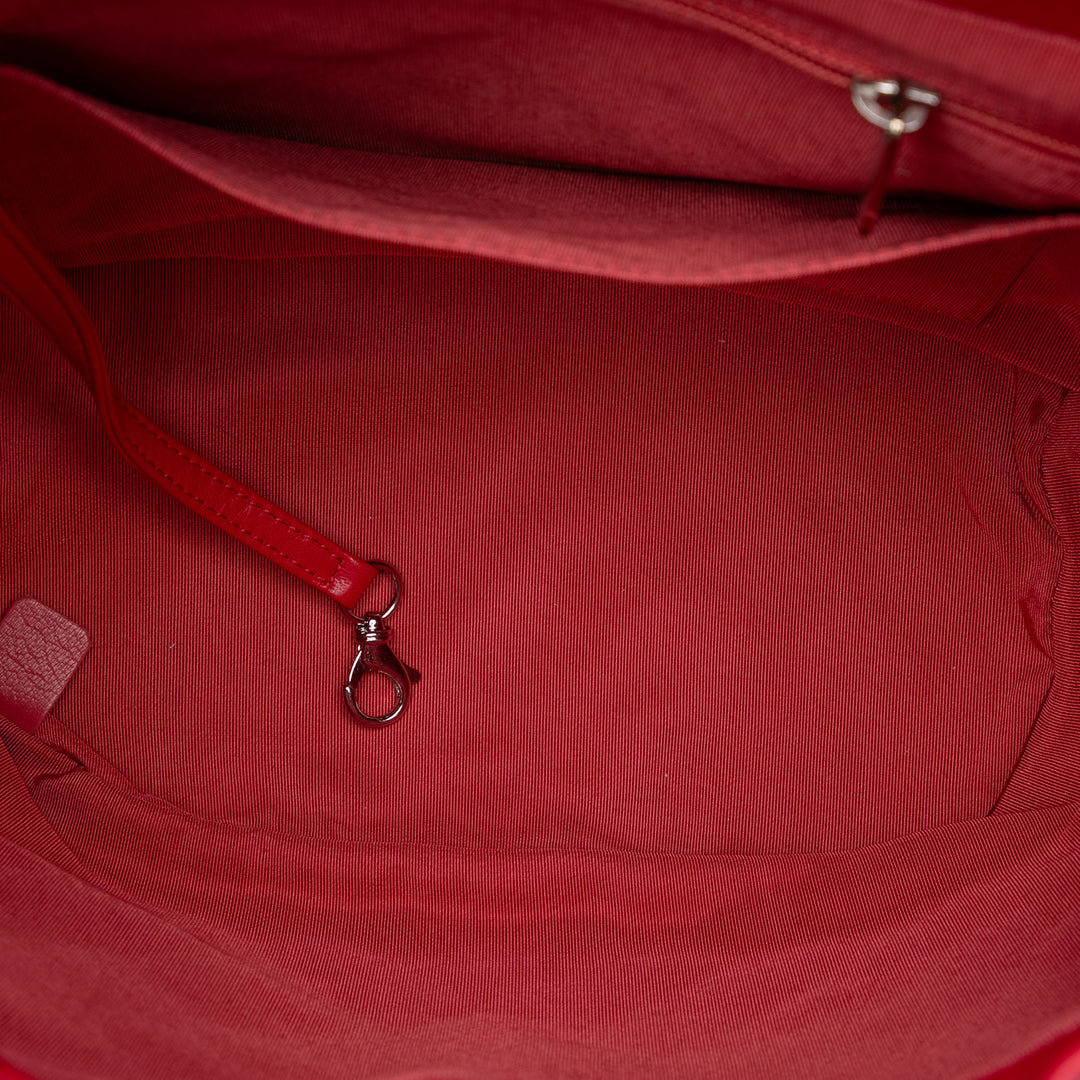 Urban Spirit Sac à dos Moyen Cuir d'agneau Rouge