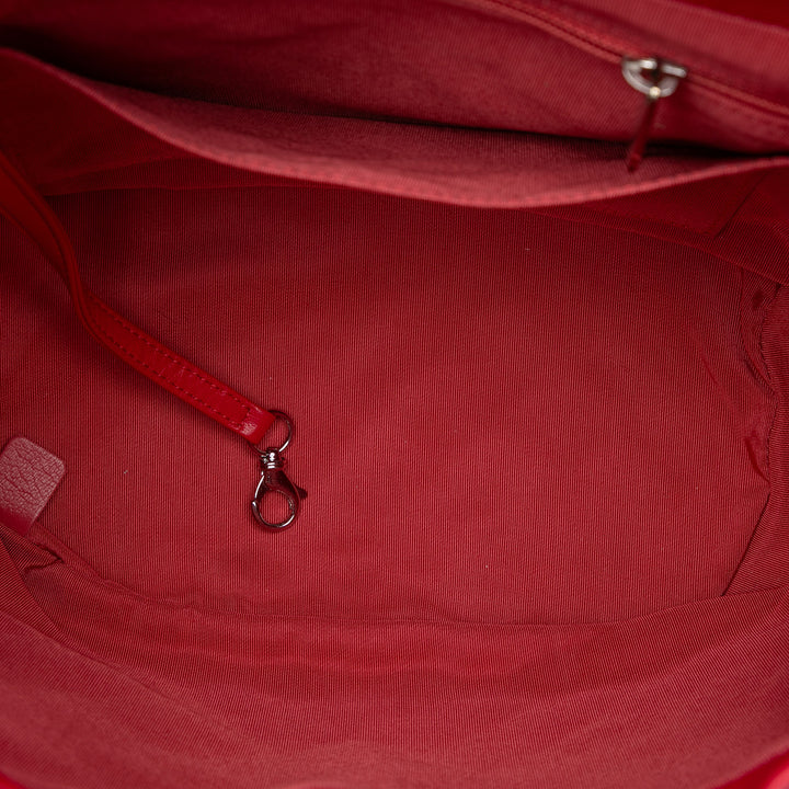 Urban Spirit Sac à dos Moyen Cuir d'agneau Rouge