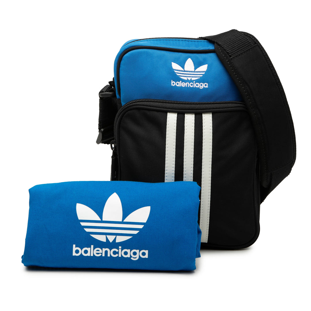 Balenciaga Adidas Small Nylon Messenger Sac