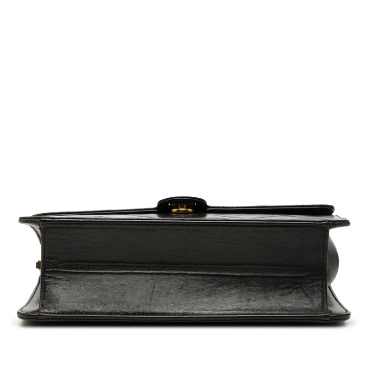 Chanel CC Matelassé Cuir d’agneau Simple rabat