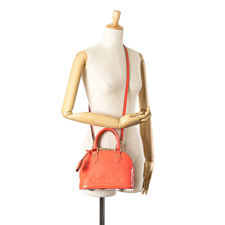 Monogram Vernis Alma BB Orange - Gaby Paris