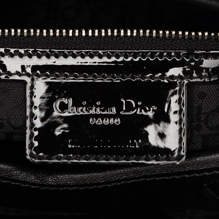 Dior Large Cuir verni Cannage Lady Dior