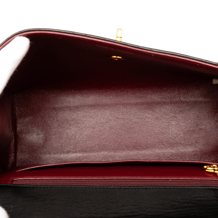 Chanel CC Quilted Cuir d’agneau Sac à main Noir