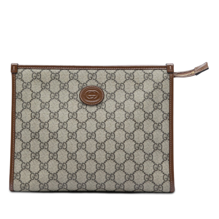 Gucci GG Supreme Retro Interlocking G Pochette