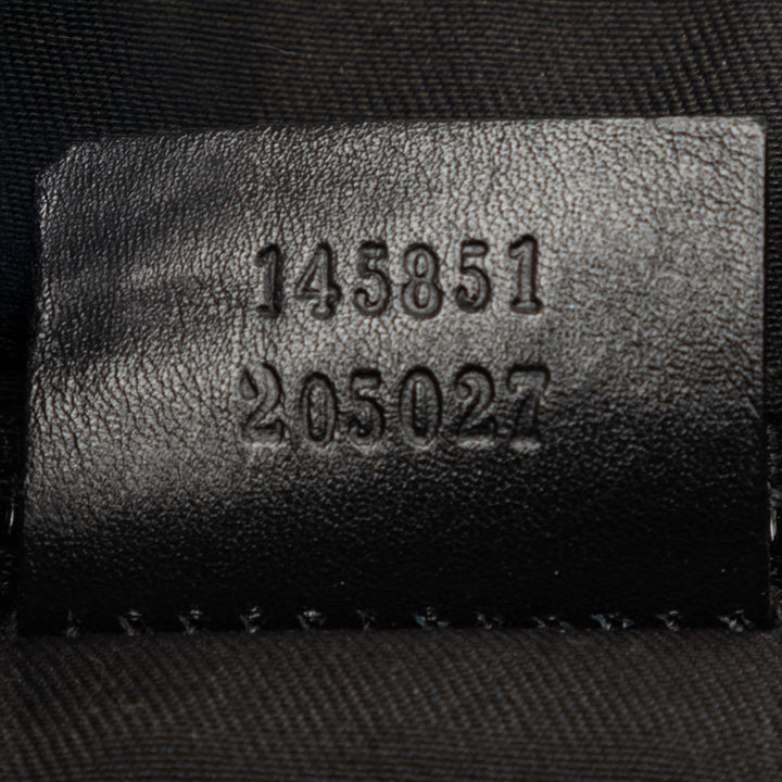 GG Sac ceinture Noir