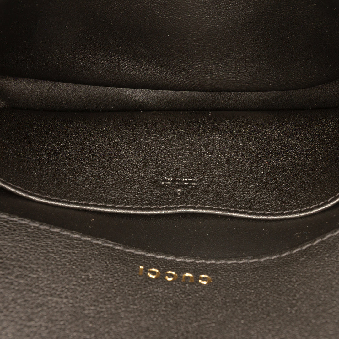 Shearling 1955 Horsebit Sac Mini Cuir de veau Noir