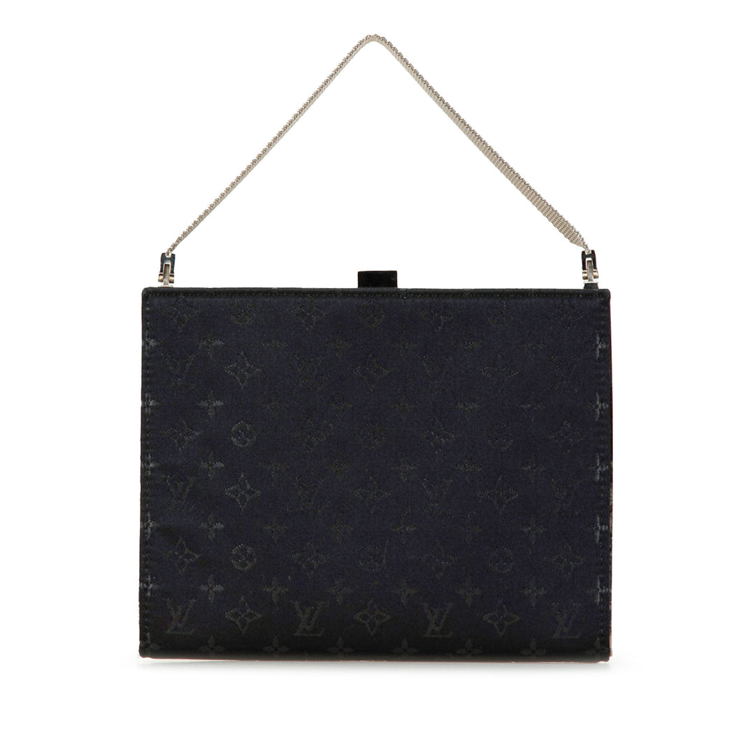 Louis Vuitton Monogram Satin Ange PM Black - GABY PARIS