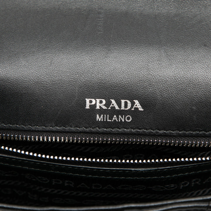 Prada Nappa Gaufre Chain à rabat
