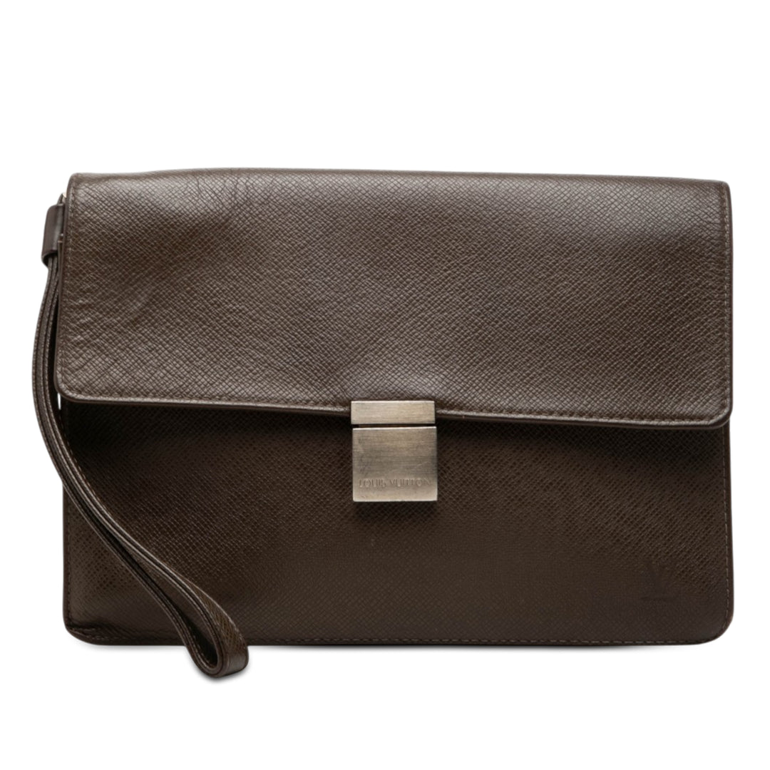Louis Vuitton Taiga Selenga Marron
