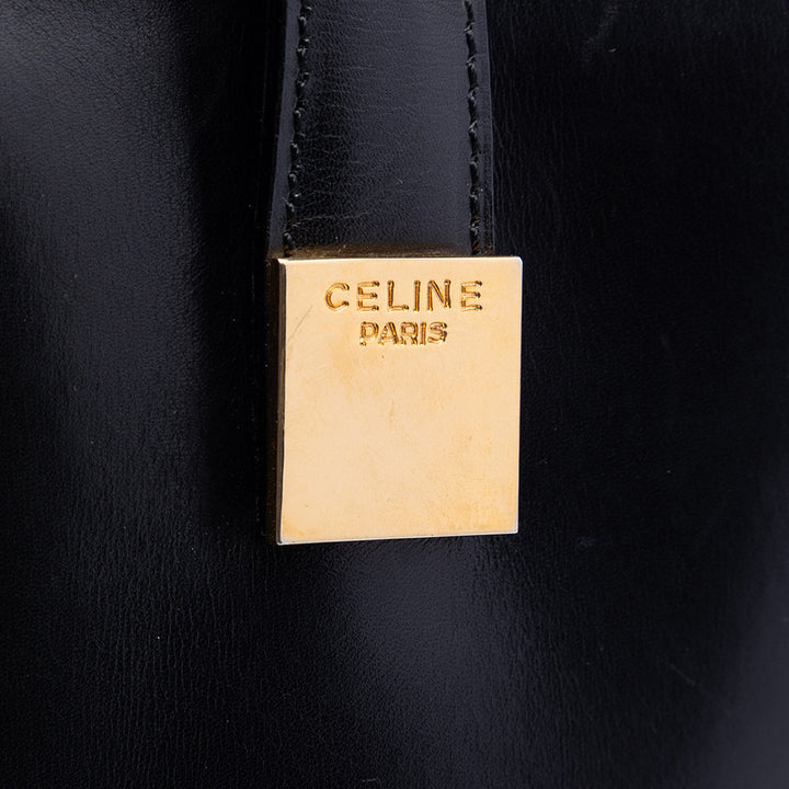 Celine Arc de Triomphe Sac Cuir de veau Noir – vue 5 – GABY PARIS