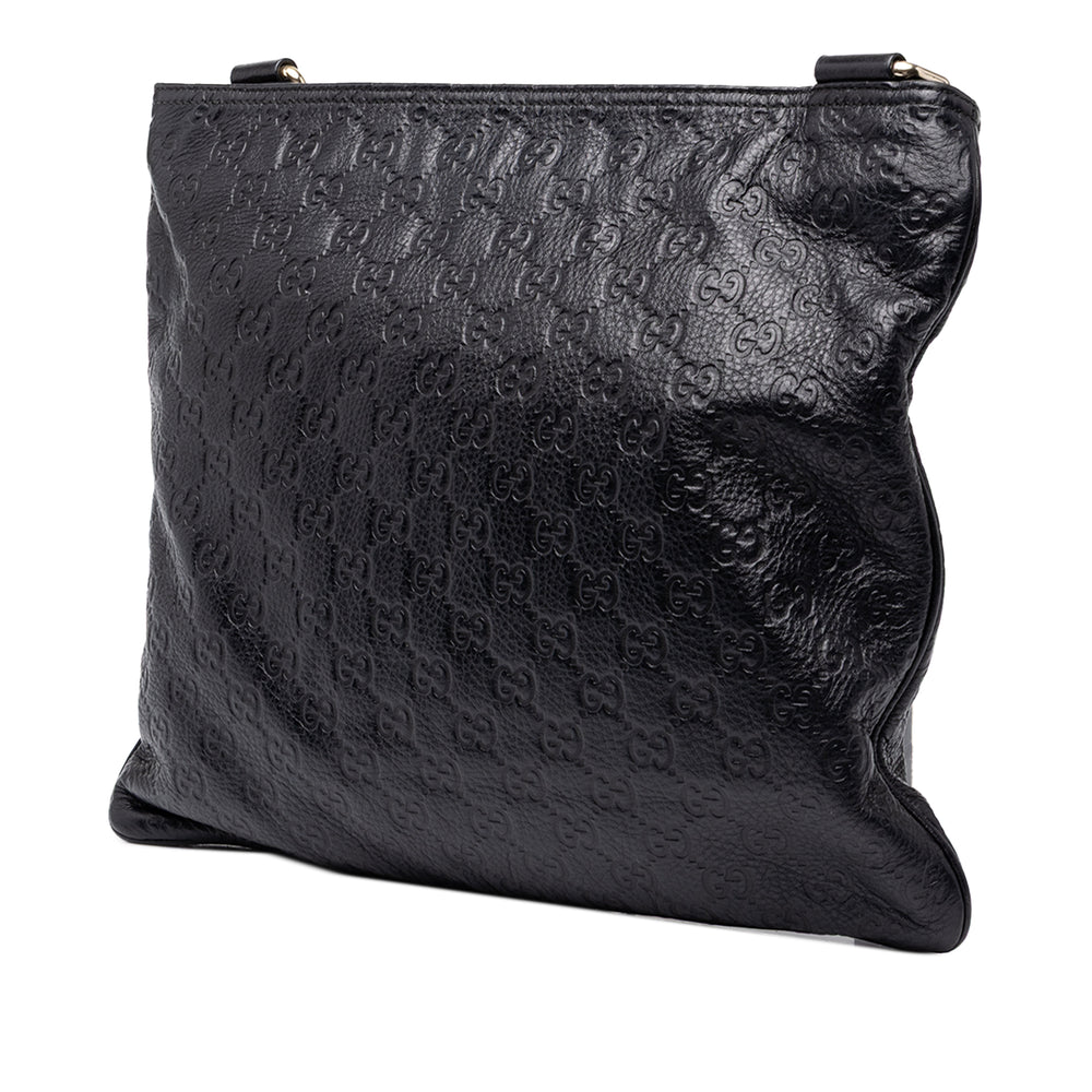Gucci Sac bandoulière Guccissima Noir – vue 2 – GABY PARIS