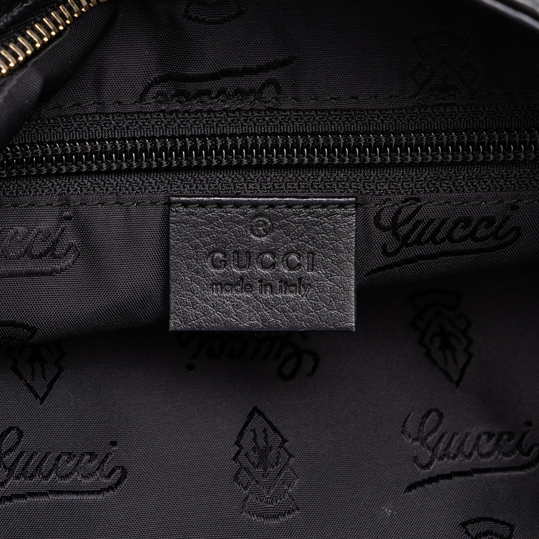 Gucci Sac bandoulière Guccissima Noir – vue 5 – GABY PARIS