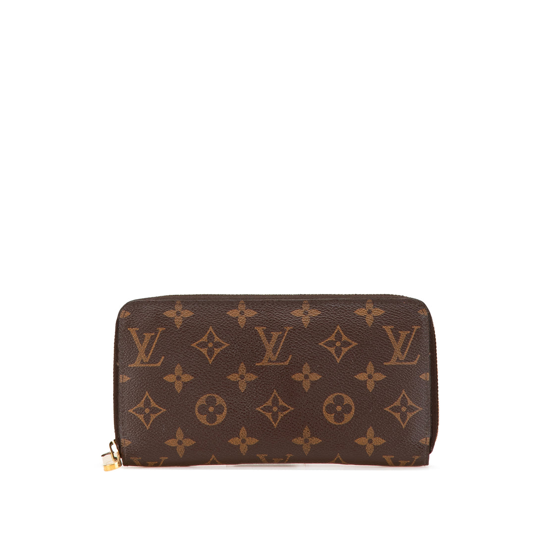 Monogram Zippy Long Wallet Brown - Gaby Paris