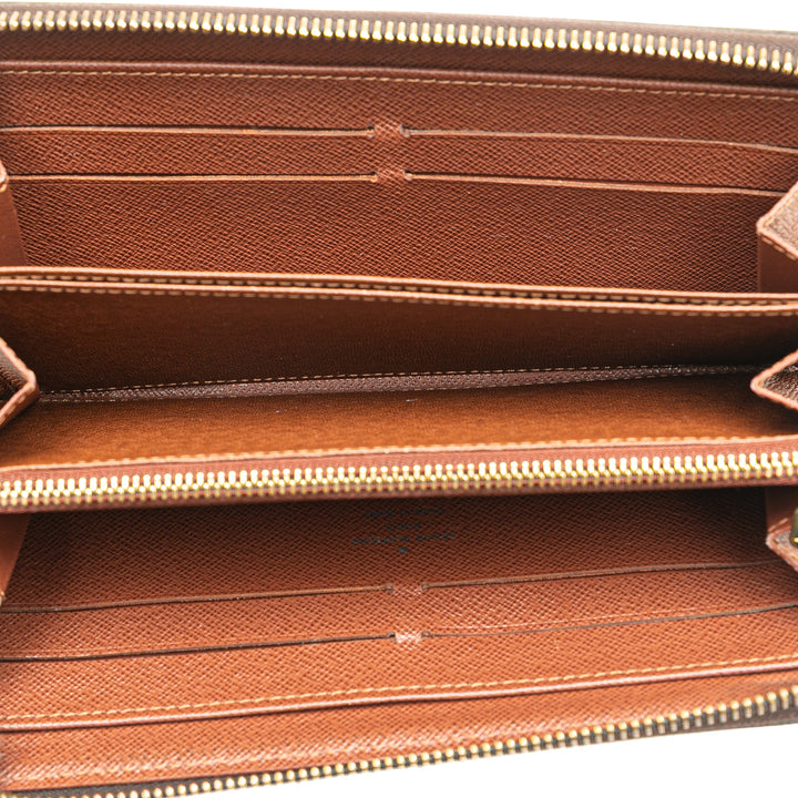 Monogram Zippy Long Wallet Brown - Gaby Paris